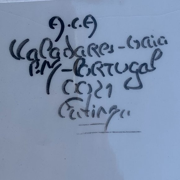 Beautiful Serving Platter from Portugal Artist - Picture 3 of 4